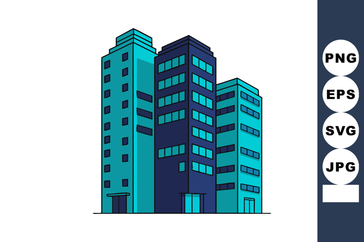 Office Building Clipart Image 7