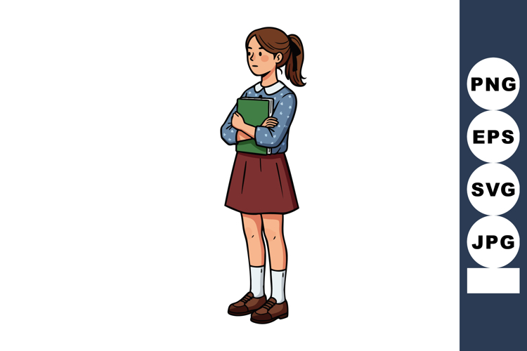 Girl Clipart Image 24
