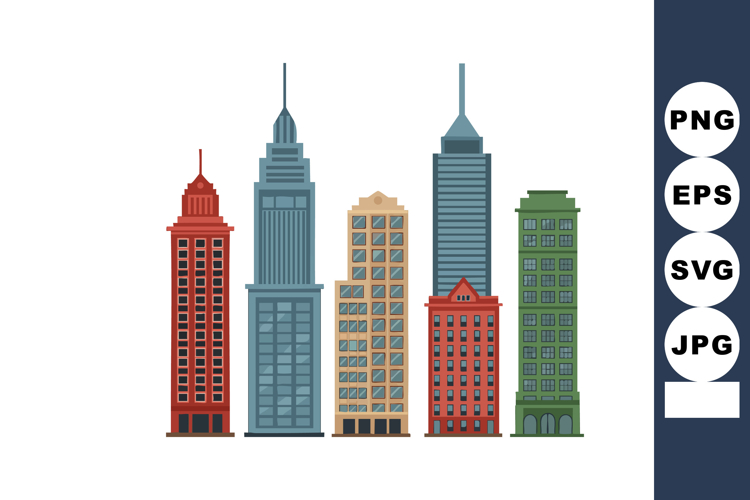 Skyline Clipart Image 12