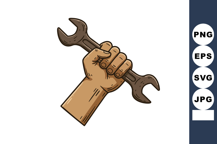 Wrench Clipart Image 22