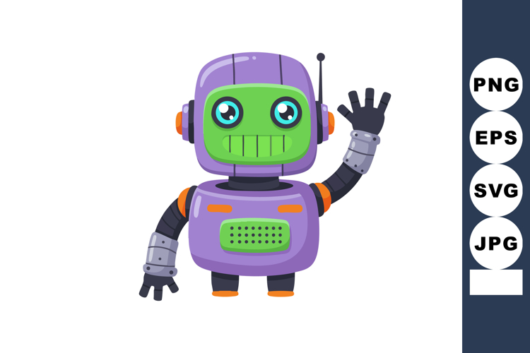 Robot Clipart Image 11