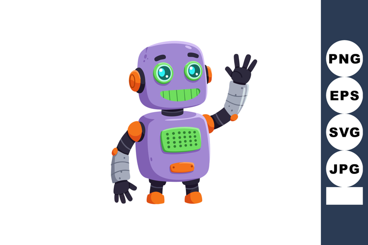 Robot Clipart Image 10