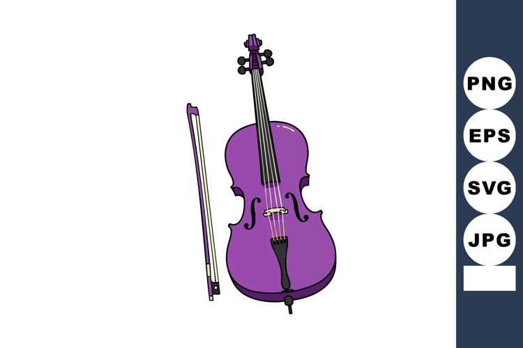 Violin Clipart Image 4