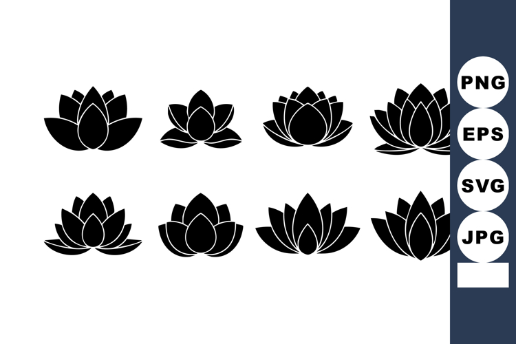 Lotus Flower Vector Image 23