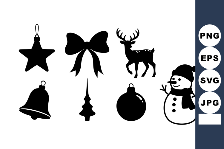 Snowman Silhouette Image 5