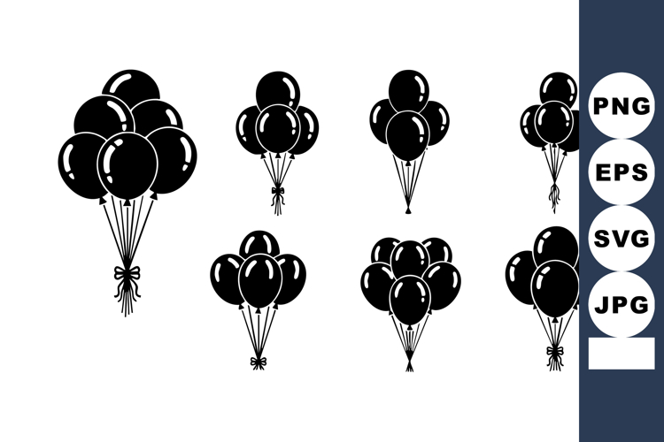 Balloons Vector Image 6