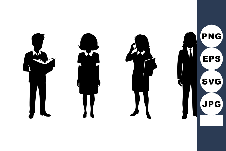 People Silhouette Image 7
