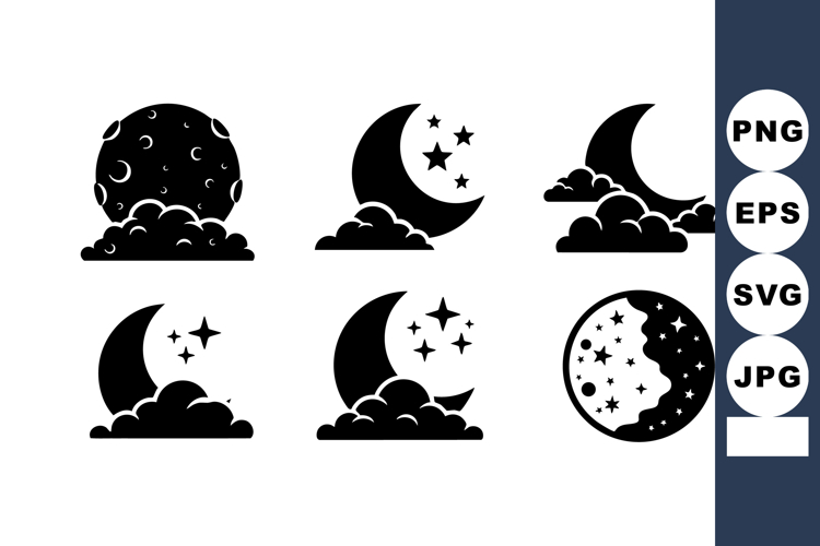 Moon Icon Image 23