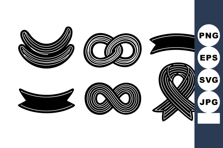 Ribbon Vector Image 17