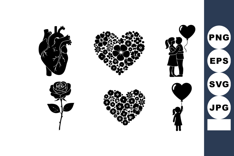 Heart Silhouette Image 17