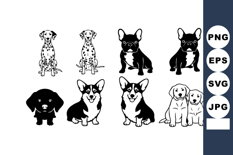 Dog Vector Image 20