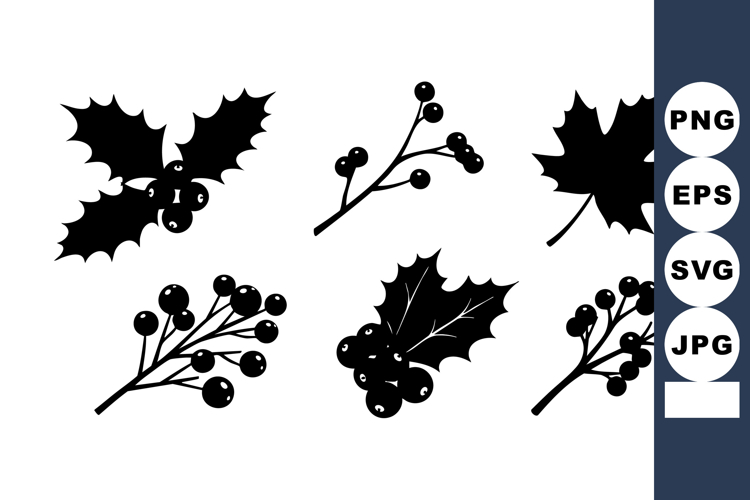 Holly Vector Image 3