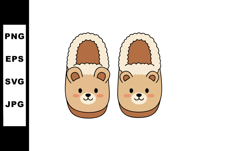 Slippers Clipart Image 5