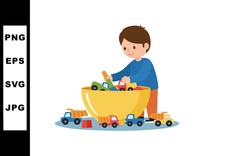 Playing Clipart Image 6