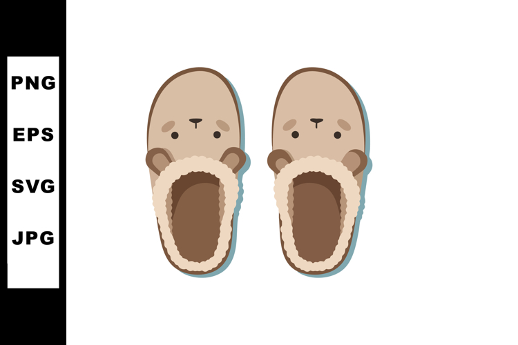 Slippers Clipart Image 2