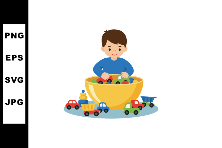 Playing Clipart Image 5