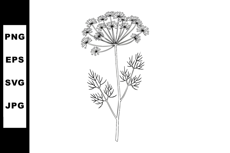 Flower Stem Clipart Image 3