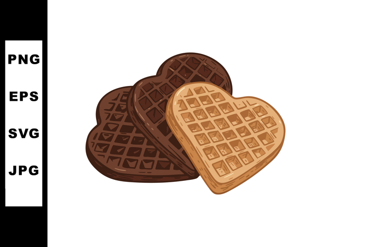 Waffles Clipart Image 23