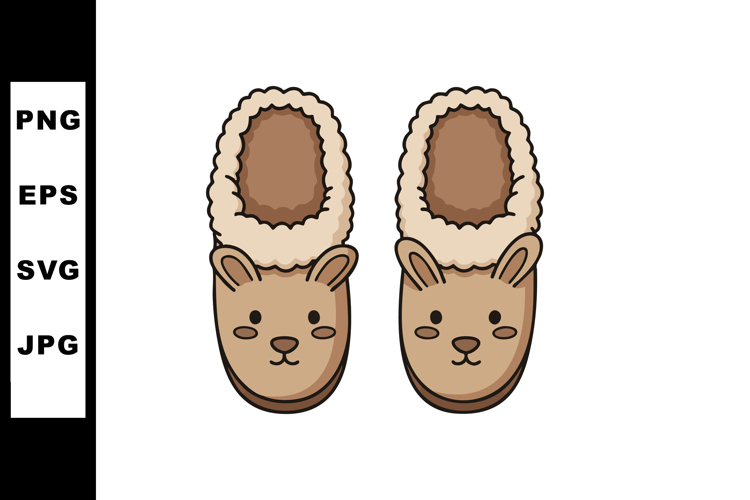Slippers Clipart Image 7