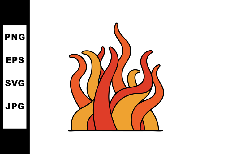 Flames Clipart Image 7