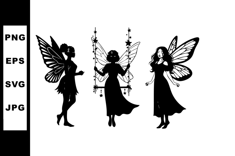 Wings Silhouette Image 13