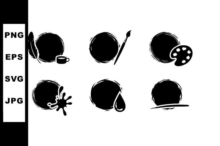 Art Palette Clipart Image 21