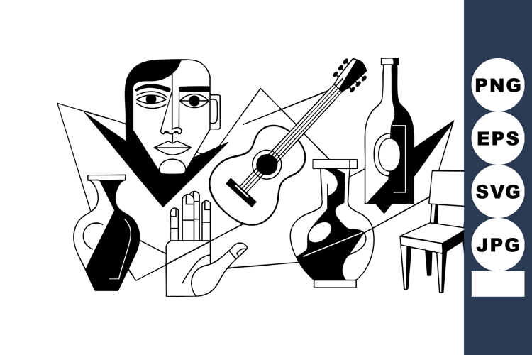 Guitar Vector Image 21