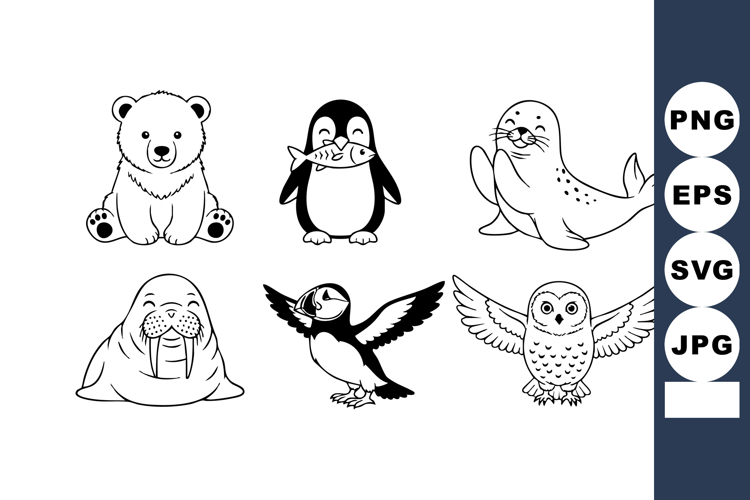Penguin Clipart Image 21
