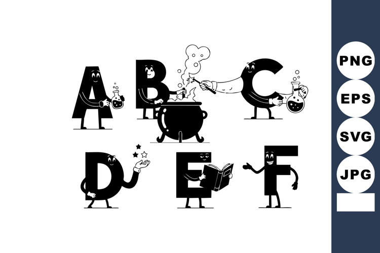 Sublimation Alphabet Image 6