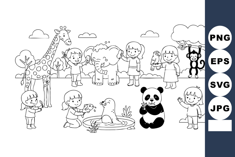 Giraffe Clipart Image 6