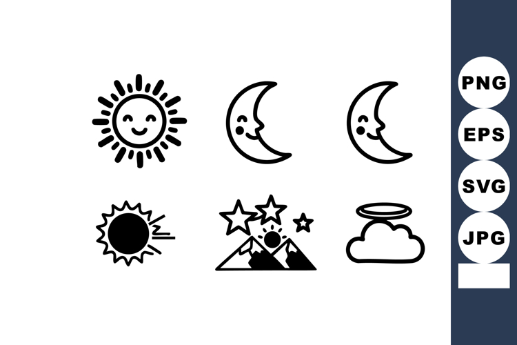 Moon Clipart Image 12