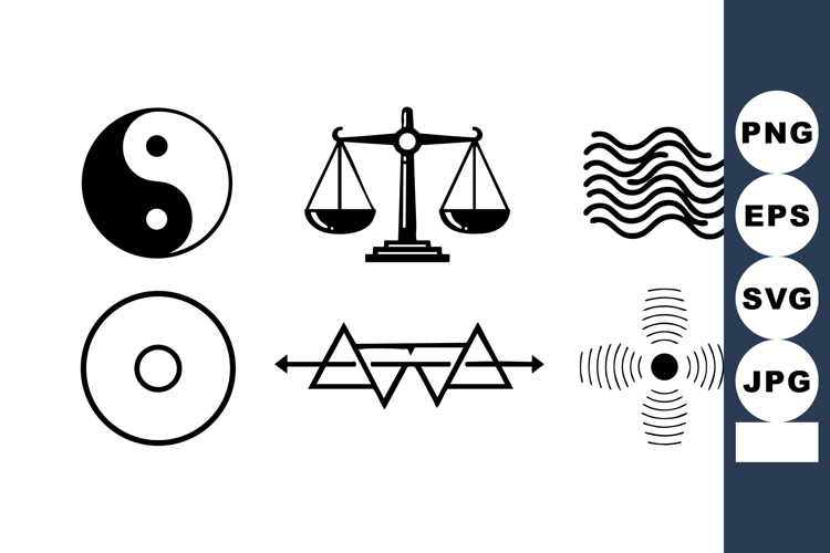 Yin Yang Clipart Image 17