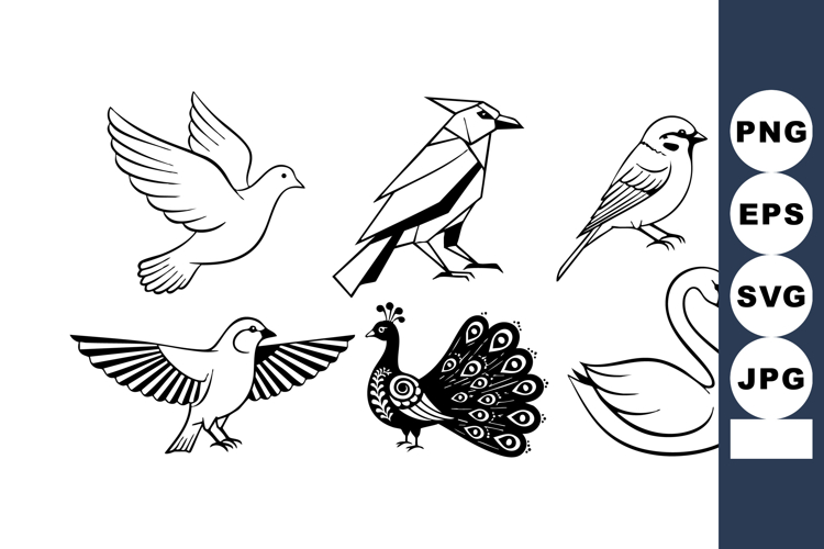 Bird Clipart Image 16