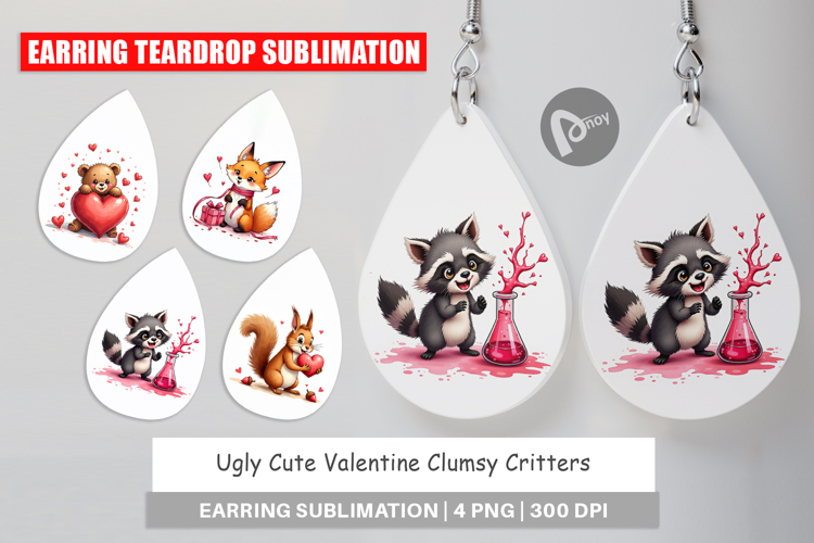 Earring Sublimation Designs Image 17