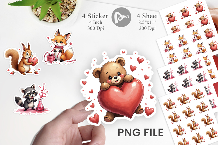 Clumsy Critters Sticker