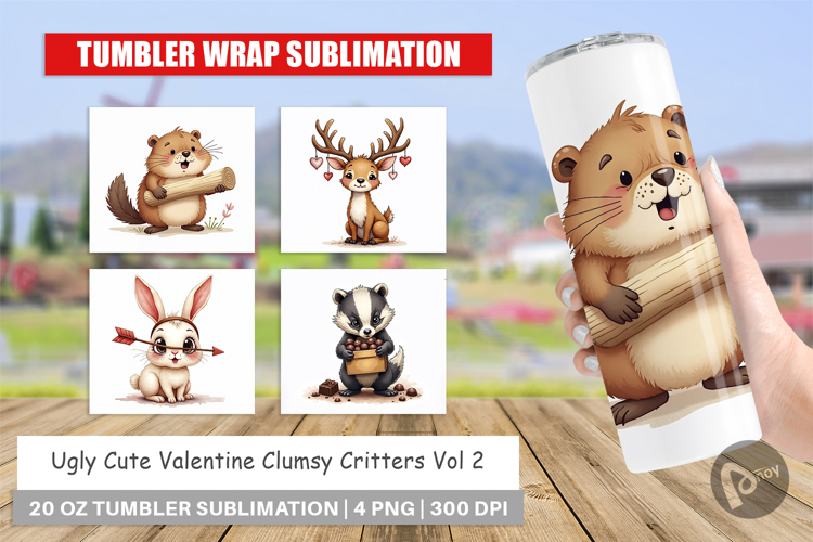 Clumsy Critters Tumbler