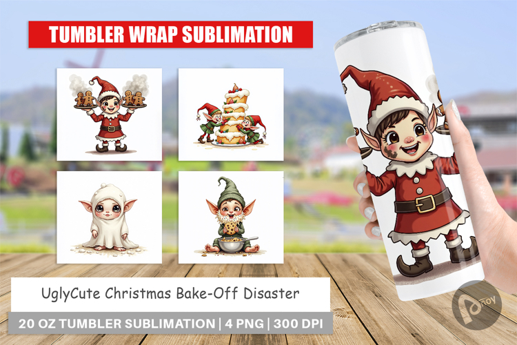 Christmas Bake-Off Disaster Tumbler