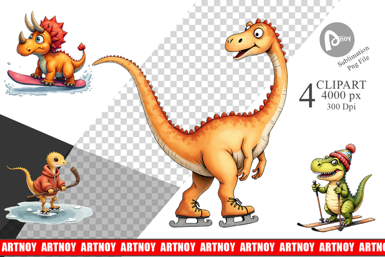 Dinosaur Clipart PNGs Image 2