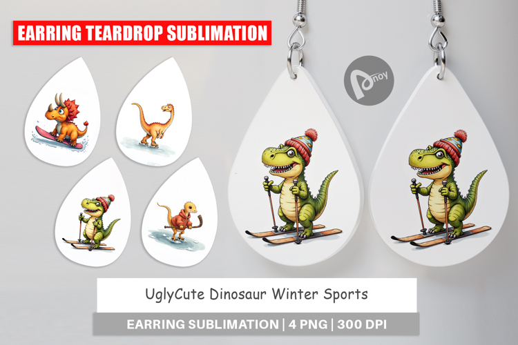 Earring Sublimation Designs Image 21