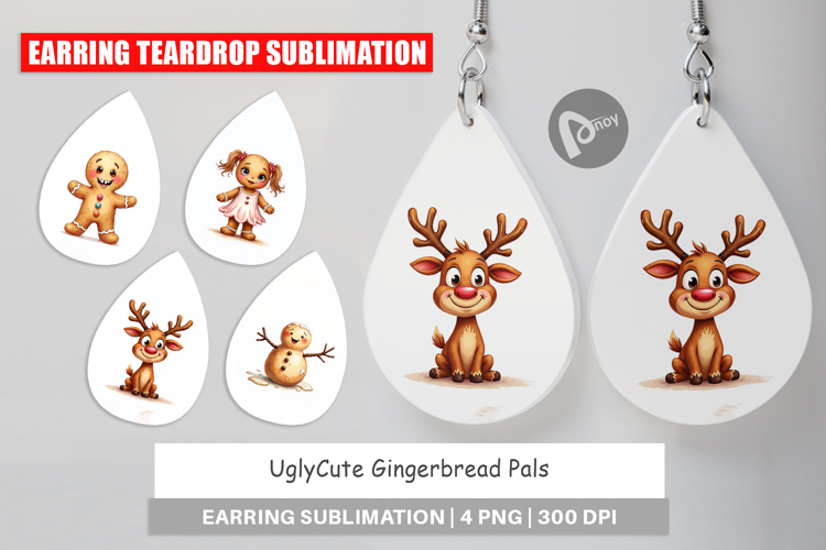 Earring Sublimation Designs Image 16