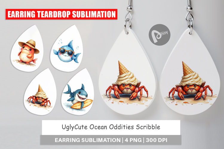 UglyCute Ocean Oddities Earring