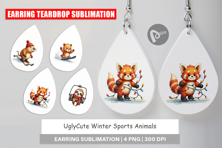 Earring Sublimation Designs Image 17