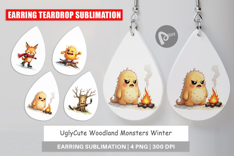 Earring Sublimation Designs Image 15