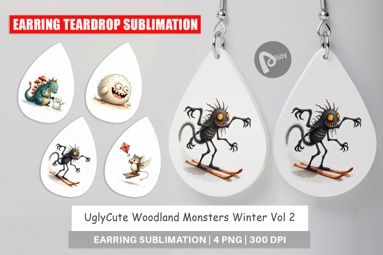 Earring Sublimation Designs Image 14