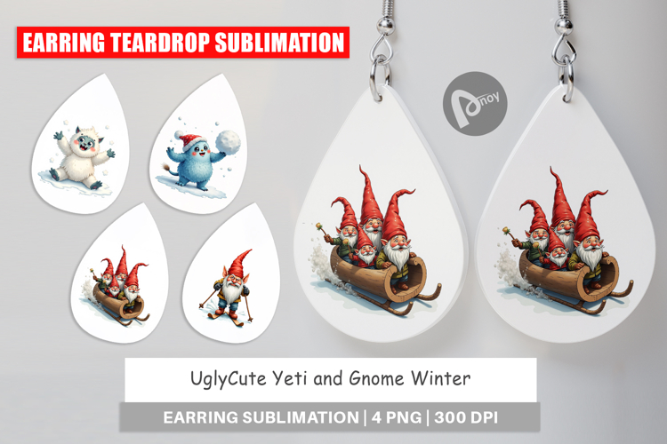 Earring Sublimation Designs Image 13