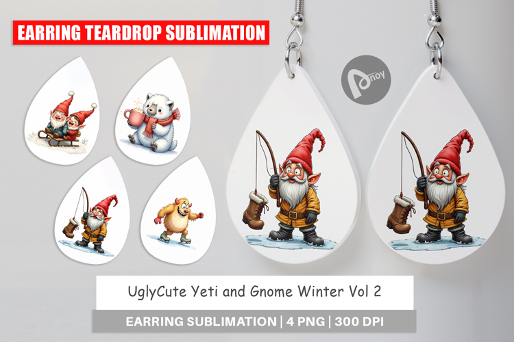 Earring Sublimation Designs Image 12