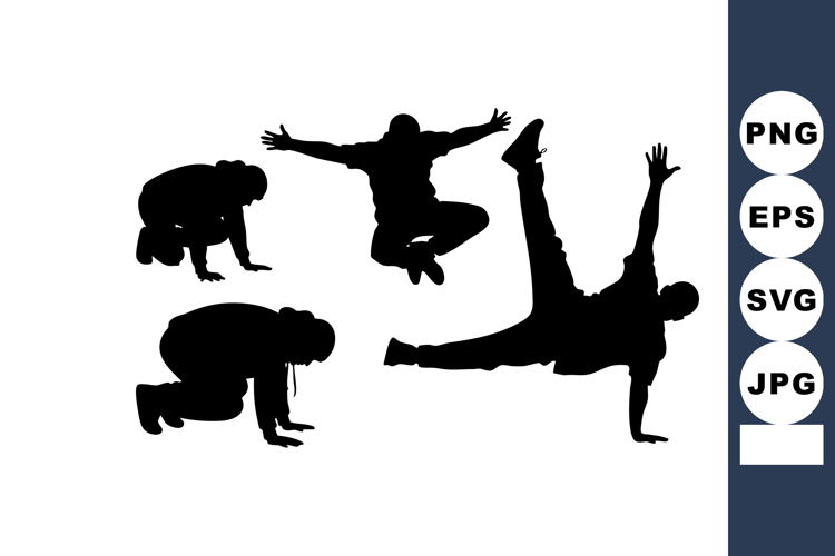 Hip Hop Dance Silhouette Image 8