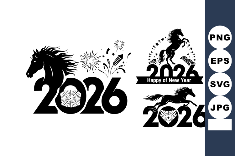 Horse Silhouette Image 4