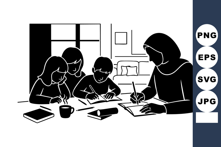 Family Illustration Image 7