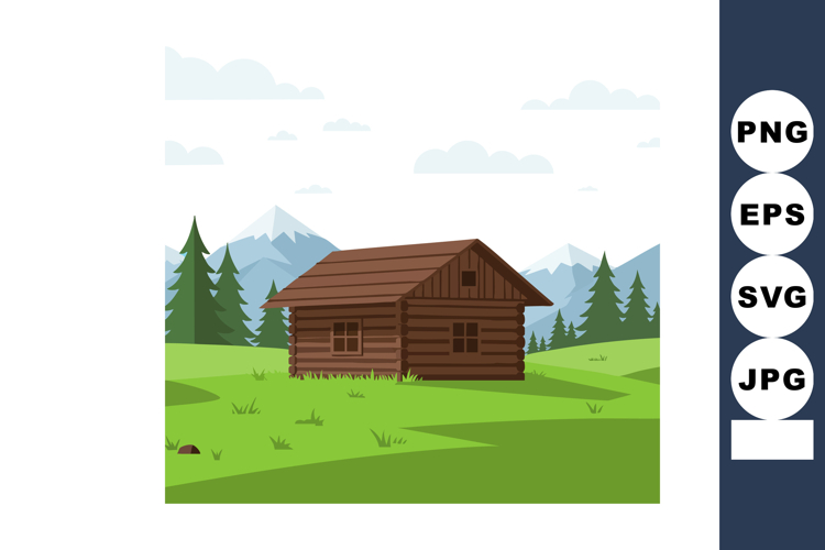 Cabin Clipart Image 13